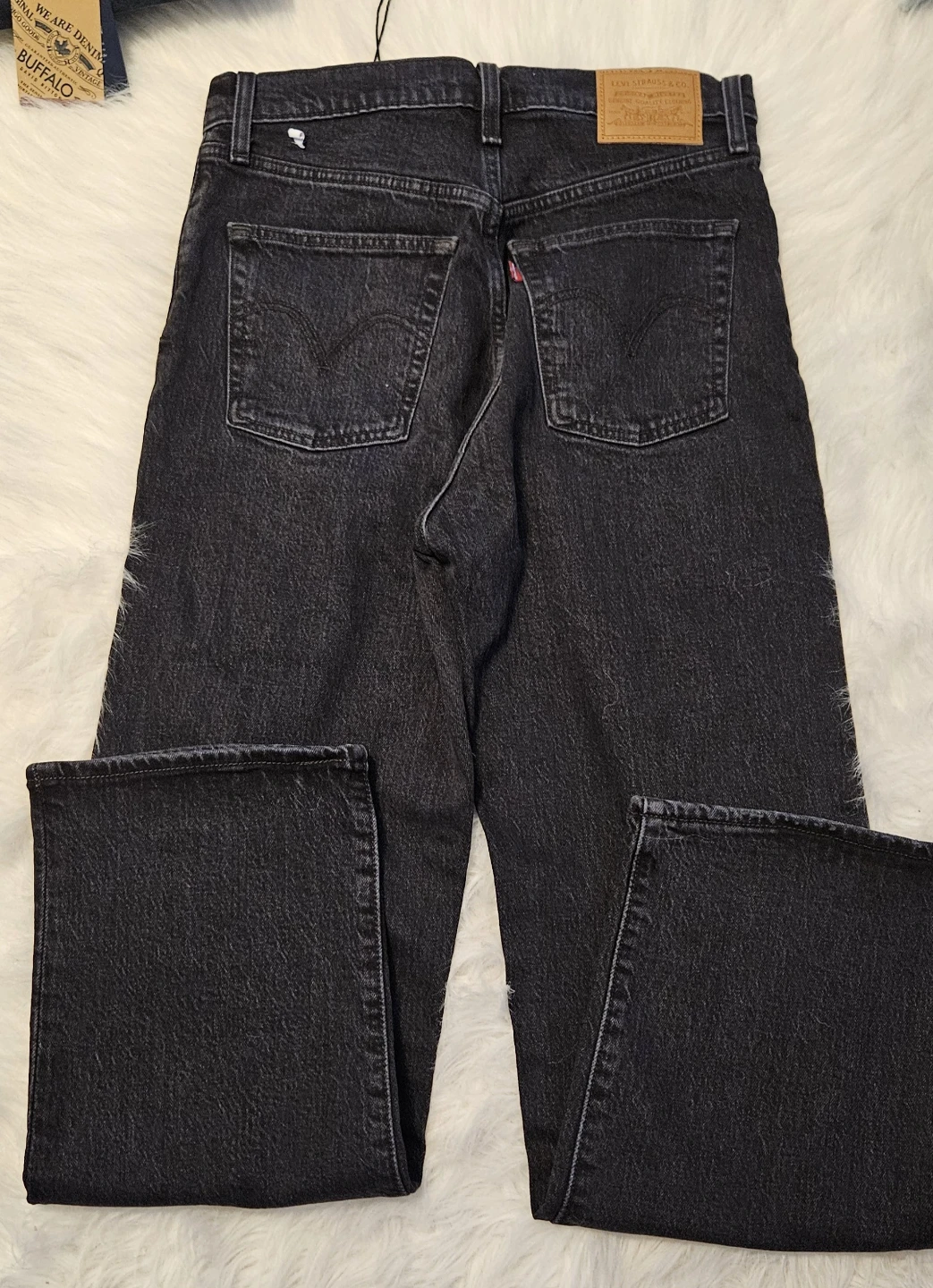 Levi's Ribcage Straight Ankle Black Denim jeans - photo 5