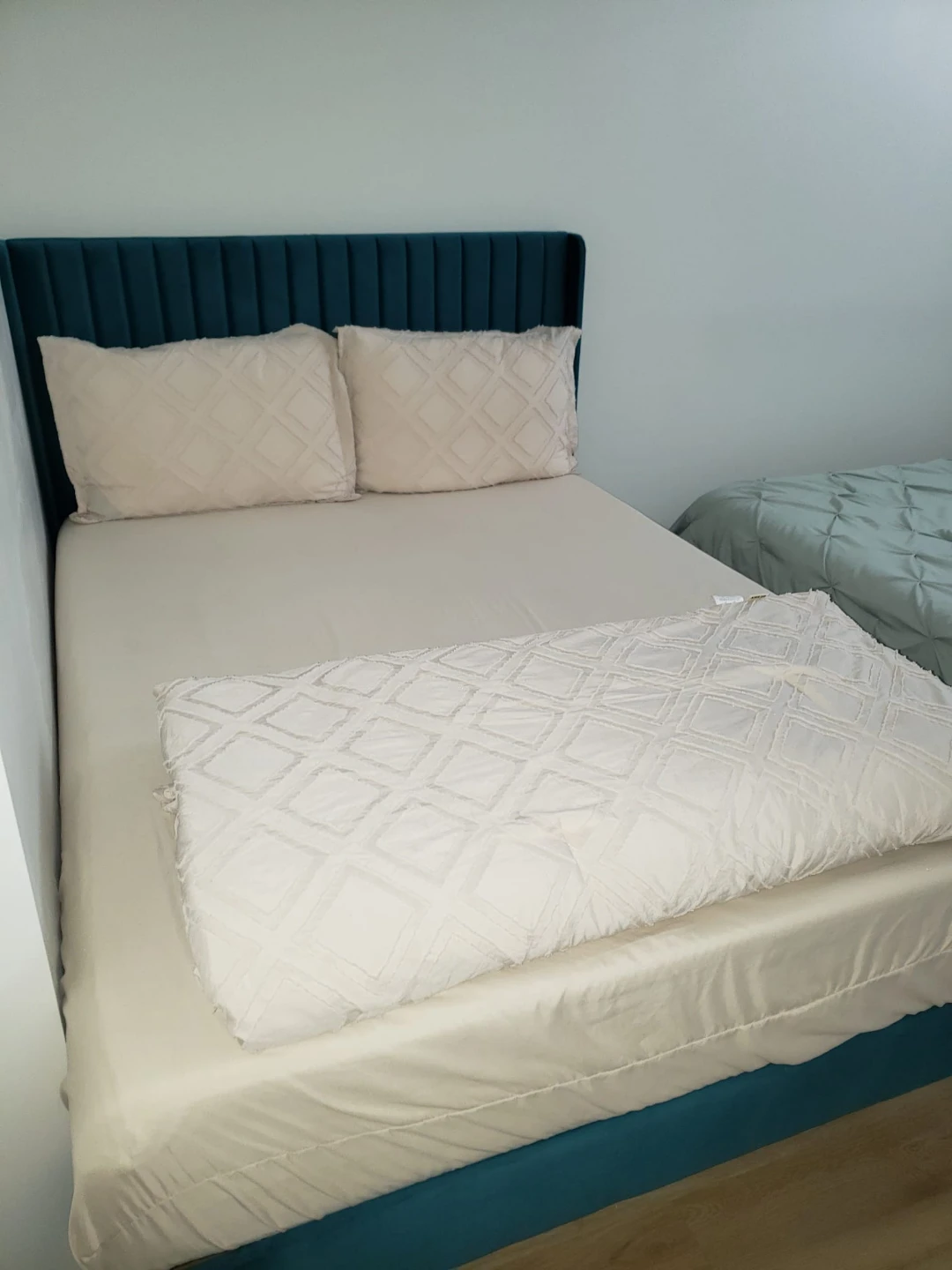 Brand new full/ double bed with brand new mattress from Wayfair