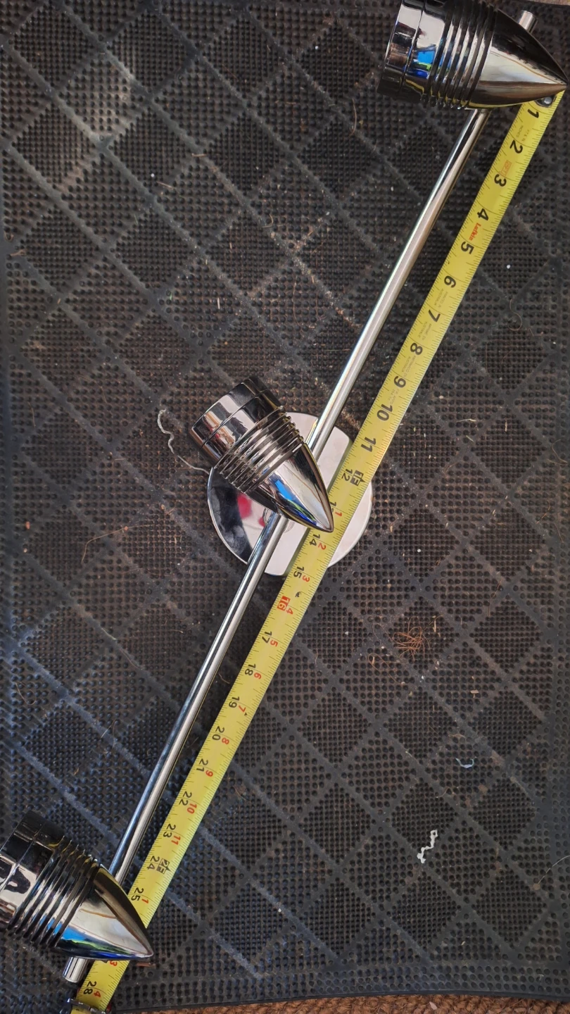3-Lamp Closet Light Fixture - photo 2