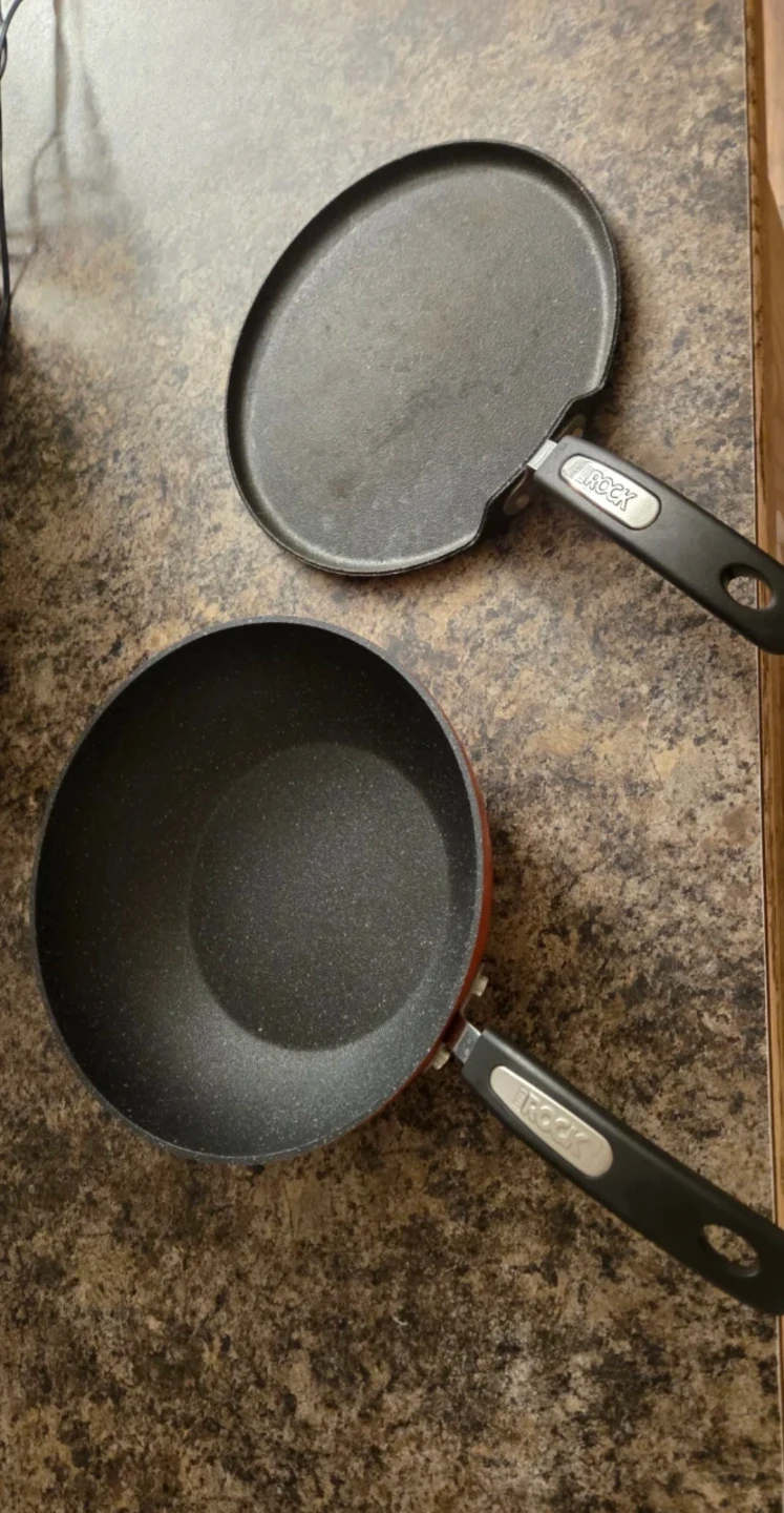 Rock frying pan 2 pieces