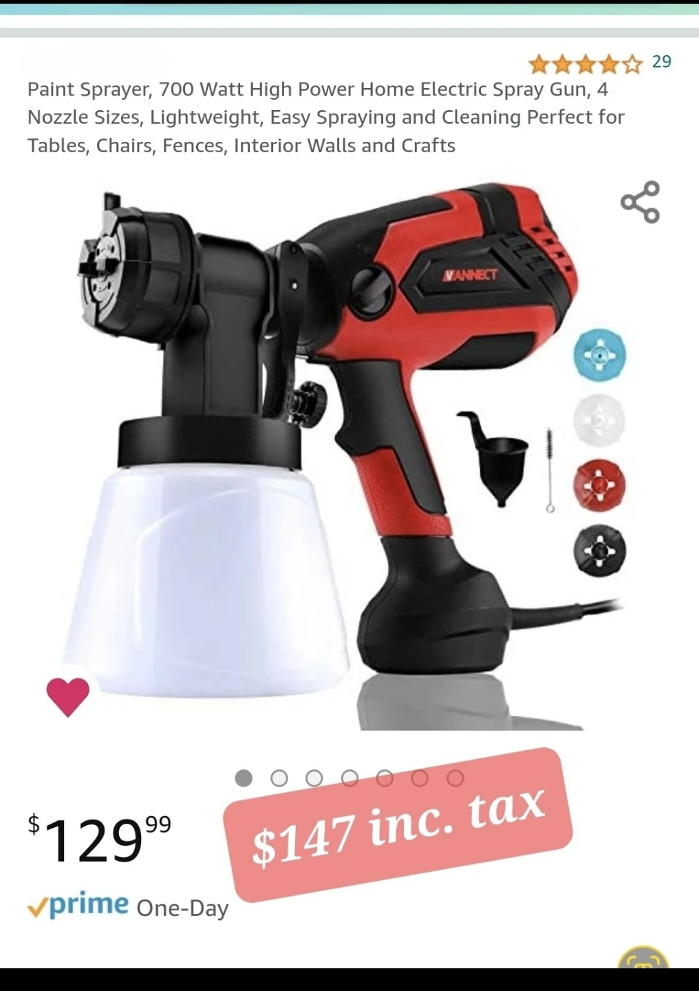 Electric Paint Sprayer *new - photo 2