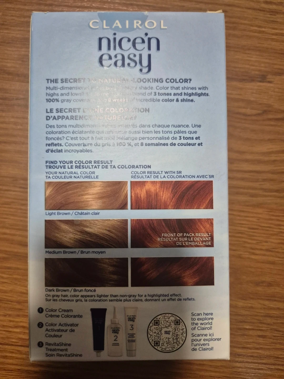 Clairol Nice 'n Easy 5R Medium Auburn Hair Colour - photo 2