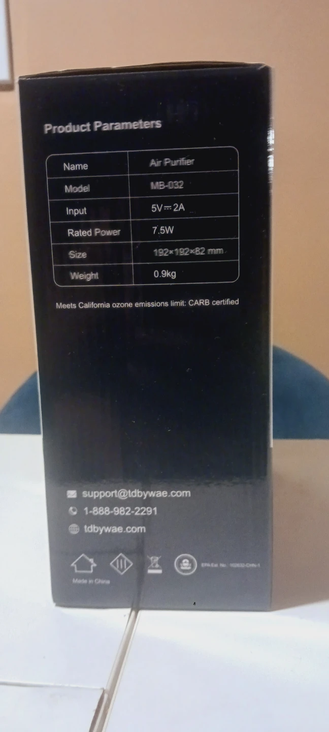 TOBYWAE Air Purifier MB-032 - photo 5