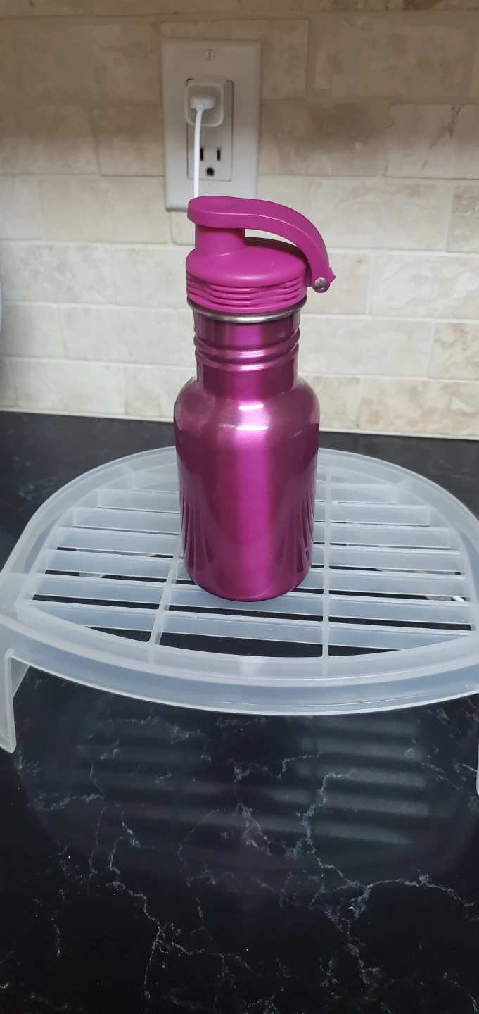 Purple Stainless Steel Water Bottle ⚽️⚽️⚽️