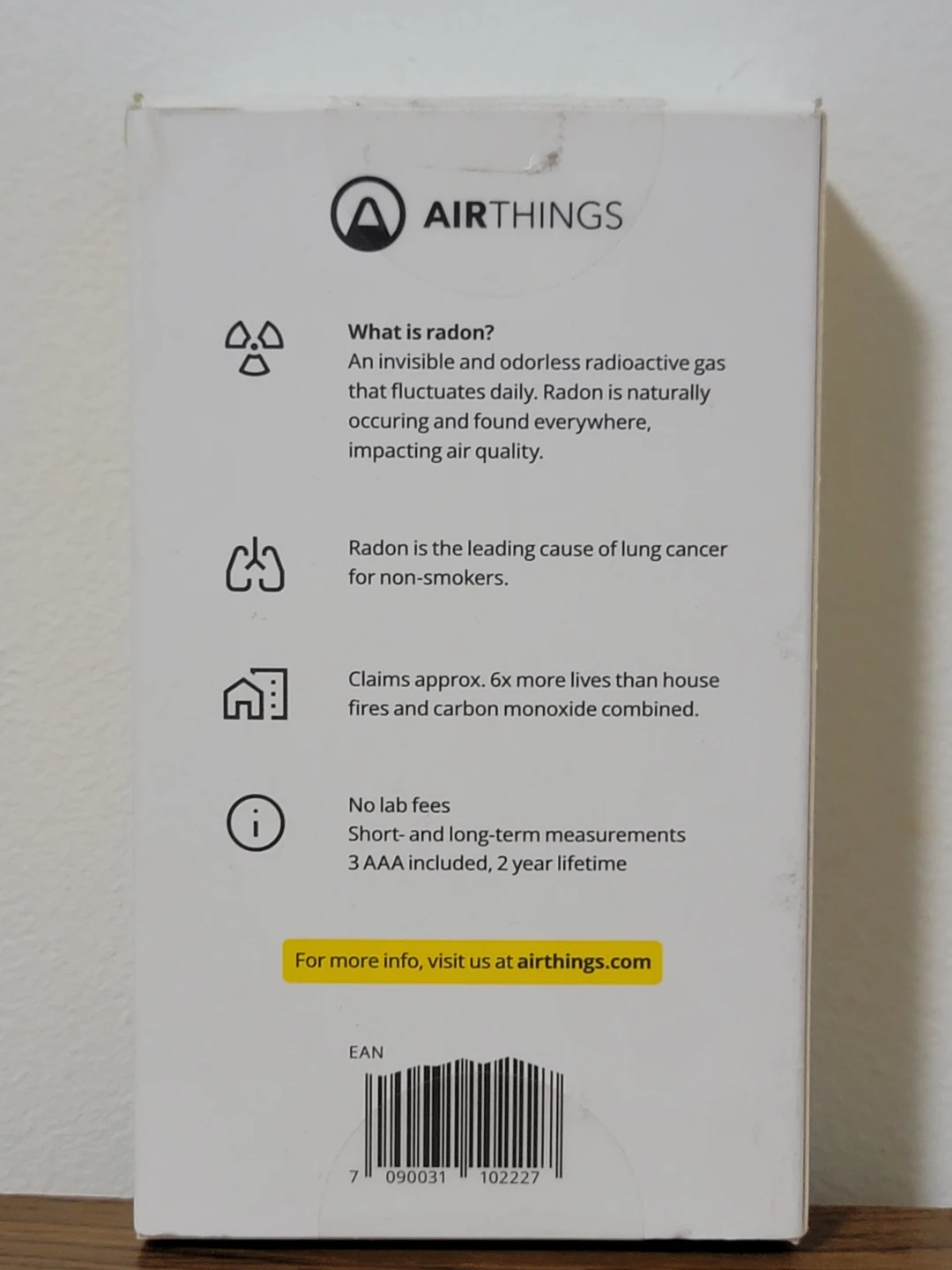 Digital radon detector - photo 3