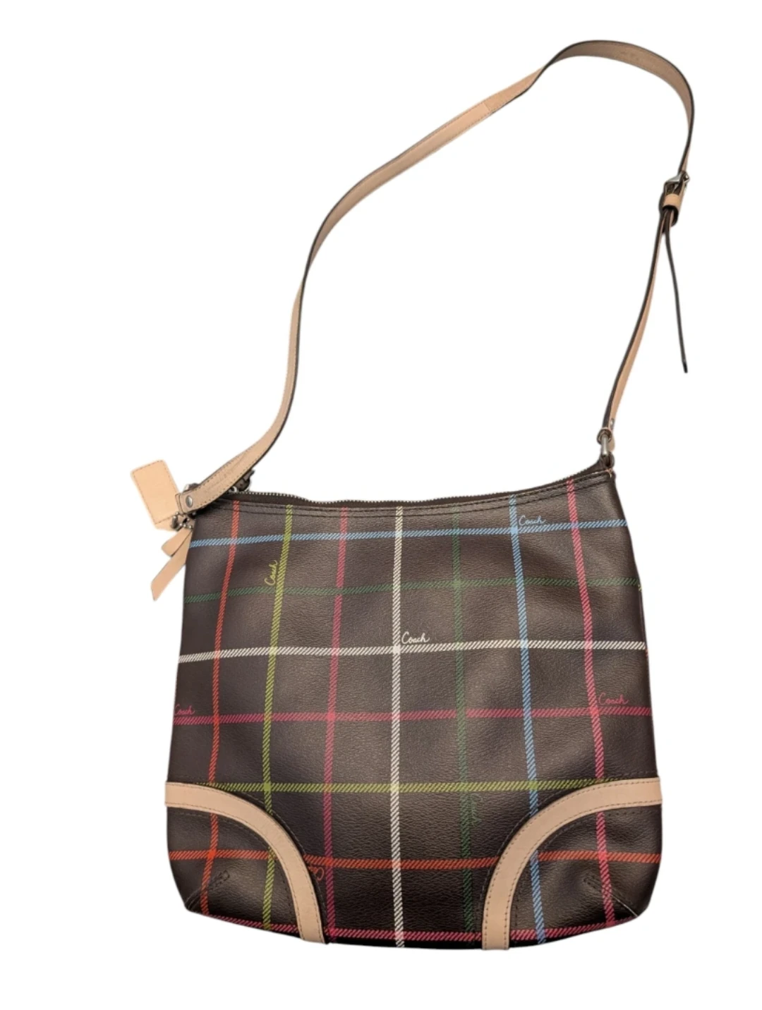 Coach Plaid Crossbody Bag ⚽ - photo 2