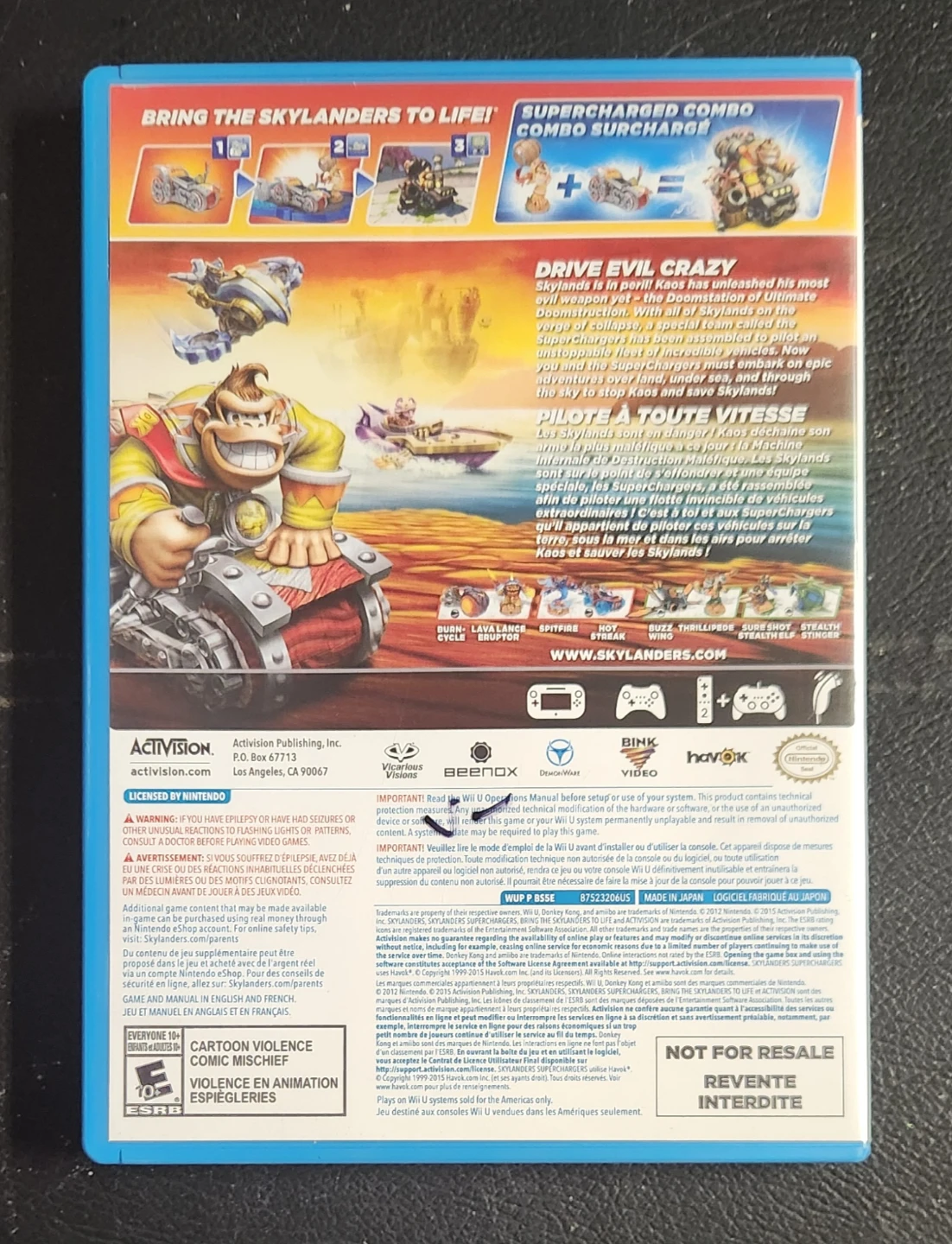 Skylanders SuperChargers - Nintendo Wii U ⚽️ - photo 3