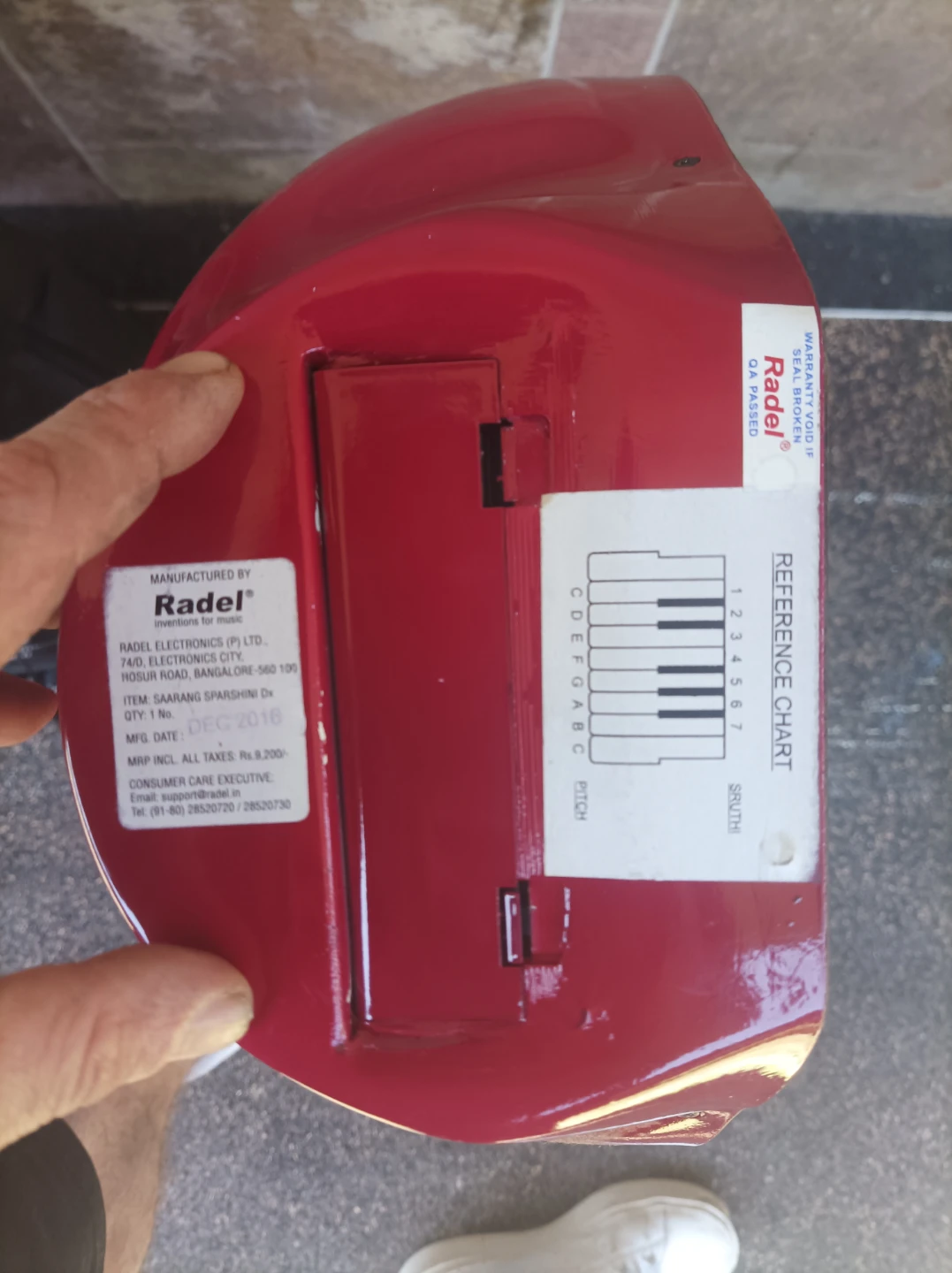Radel Sparshini DX Digital Tambura with Bag - photo 3