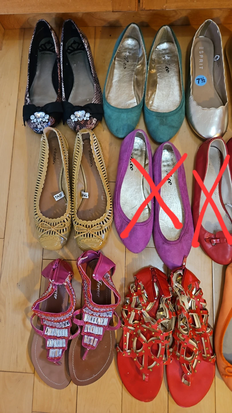 Y2K Flat Shoes 7 Pair Bundle - photo 2
