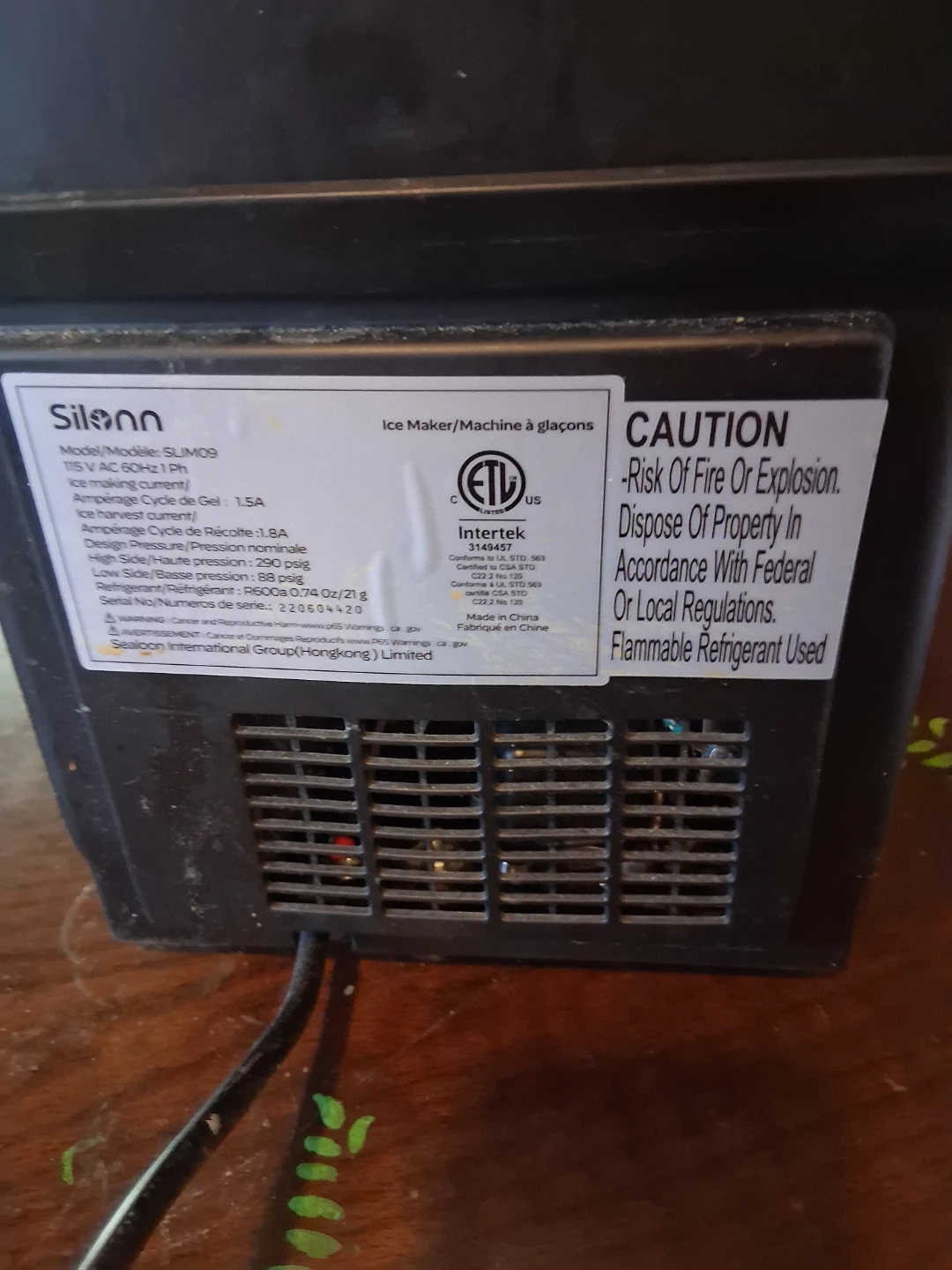 Silean SUM09 Ice Maker - photo 3