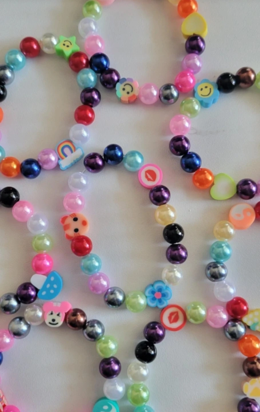 Kids Beaded Bracelets with Charms - photo 4