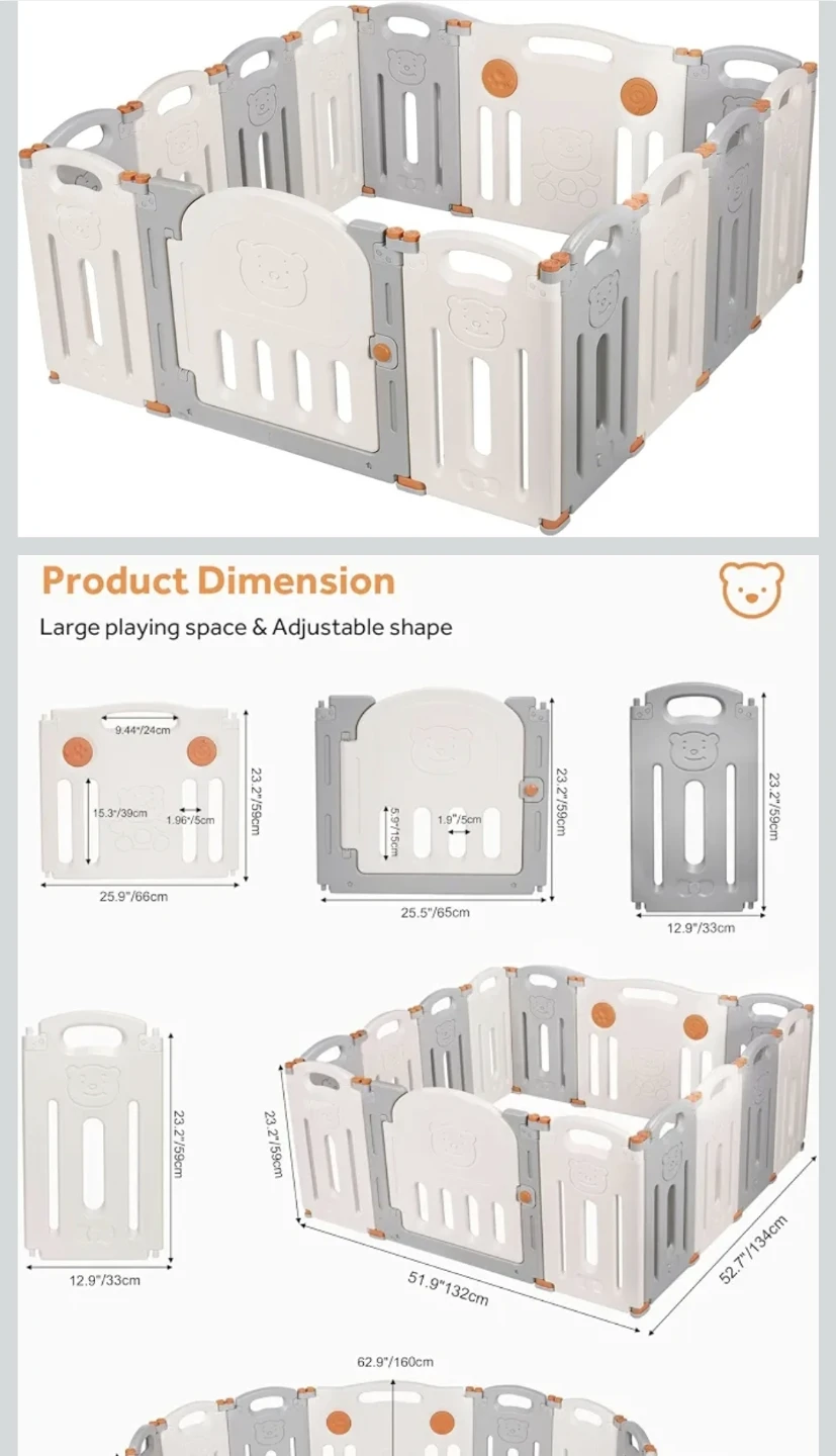 Foldable playpen