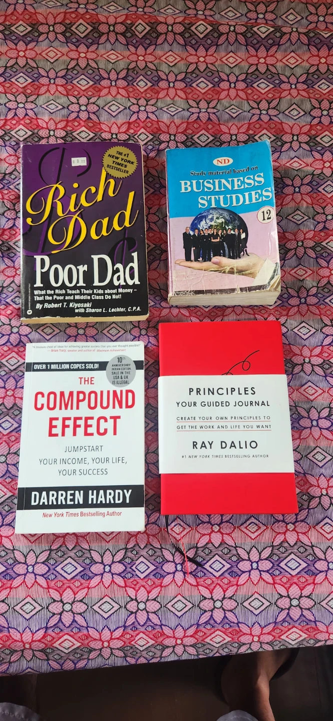 Set of 4 Business and Self-Help Books