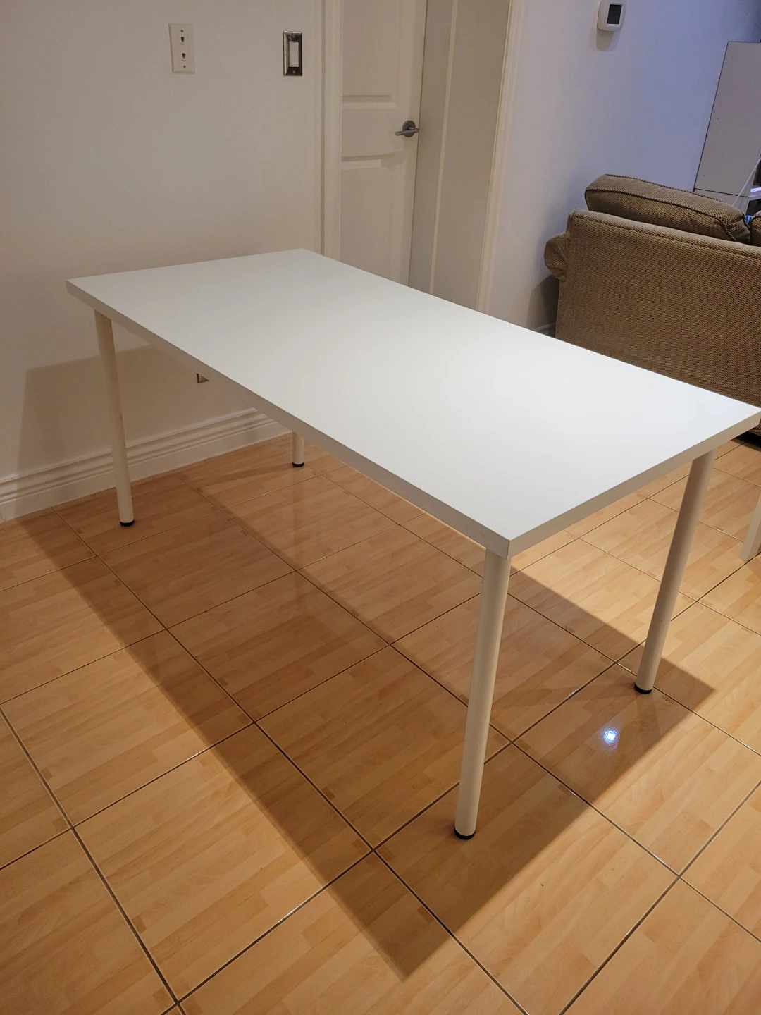 Ikea White Dining Table - photo 3