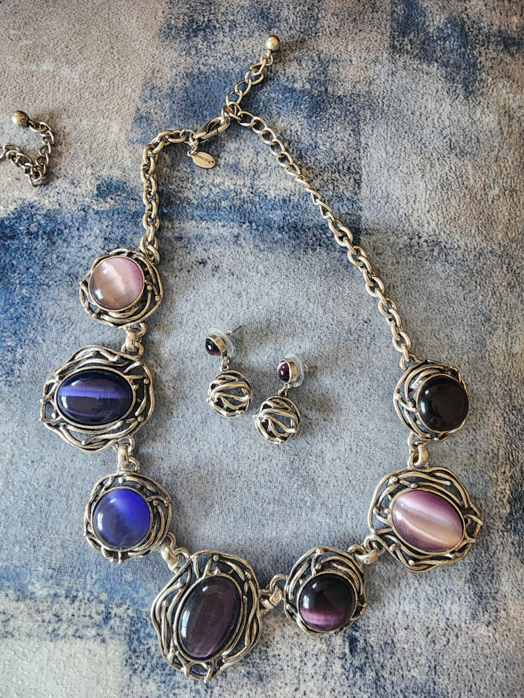 Chico's Necklace and Earrings Set