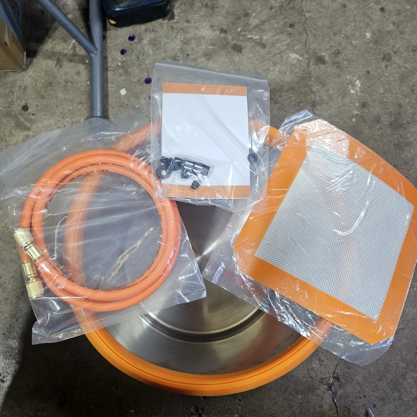 5 Gallon Glass Lid Stainless Steel Vacuum Chamber - photo 4