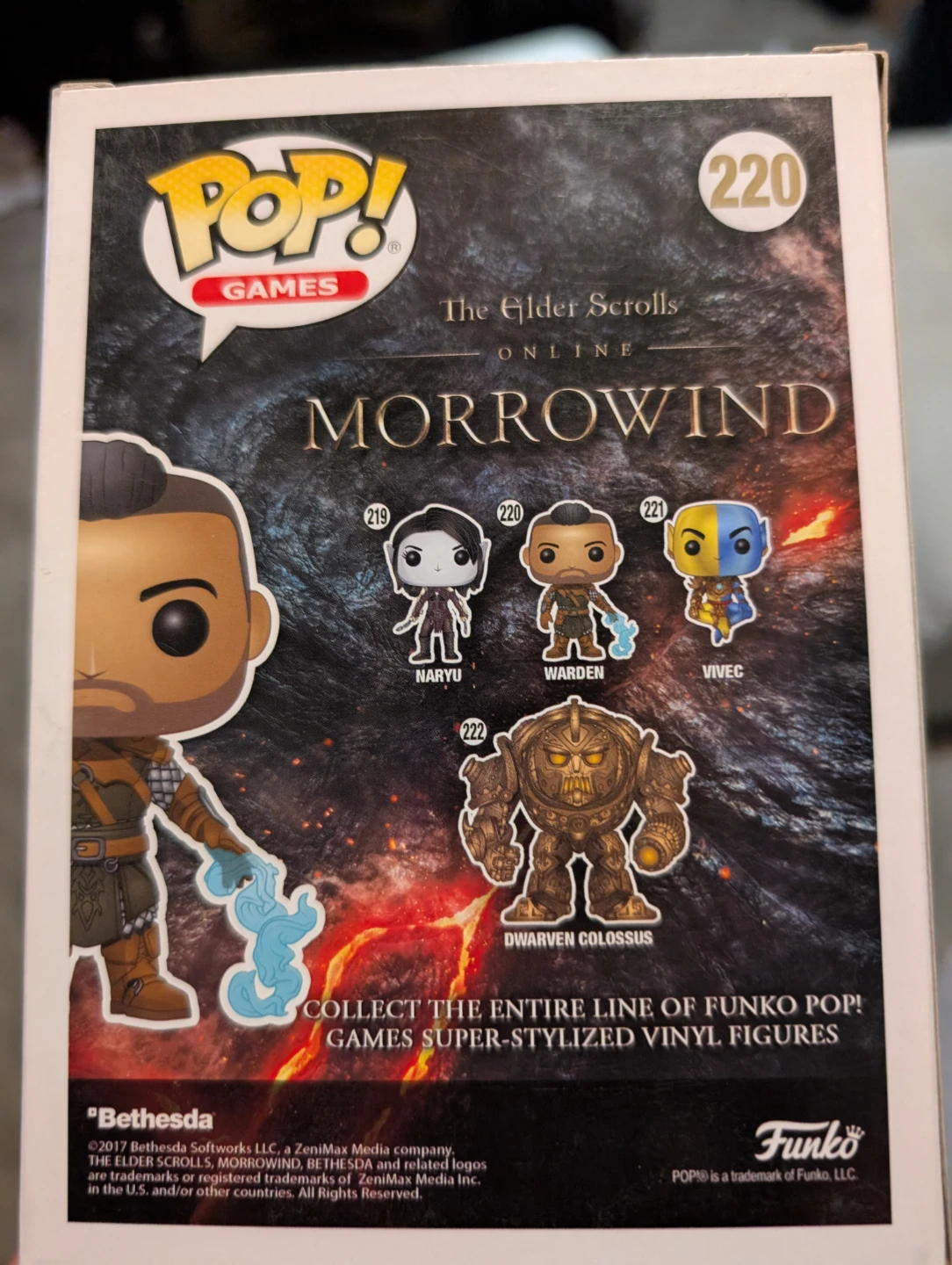Funko Pop!  Elder Scrolls Online Morrowind Warden #220 - photo 2