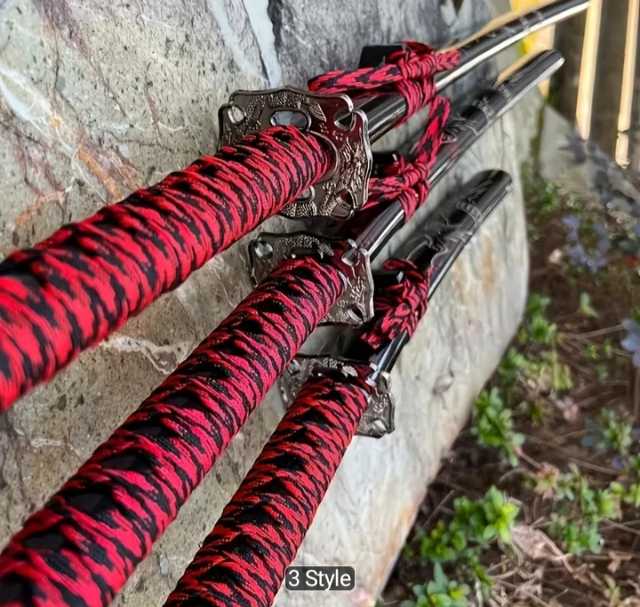 Brand New Decorative Katana Set - Red Dragon Style - photo 3