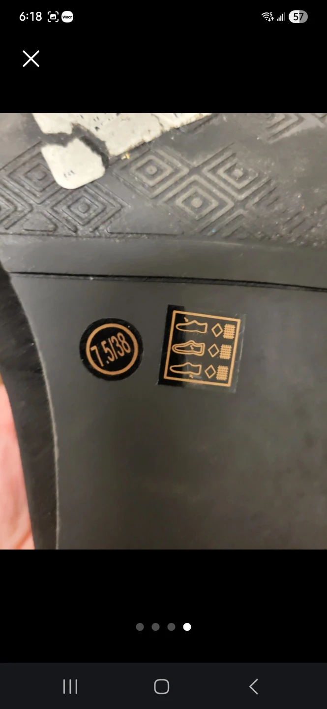 BYNDRY black loafer heels new 7.5 - photo 4