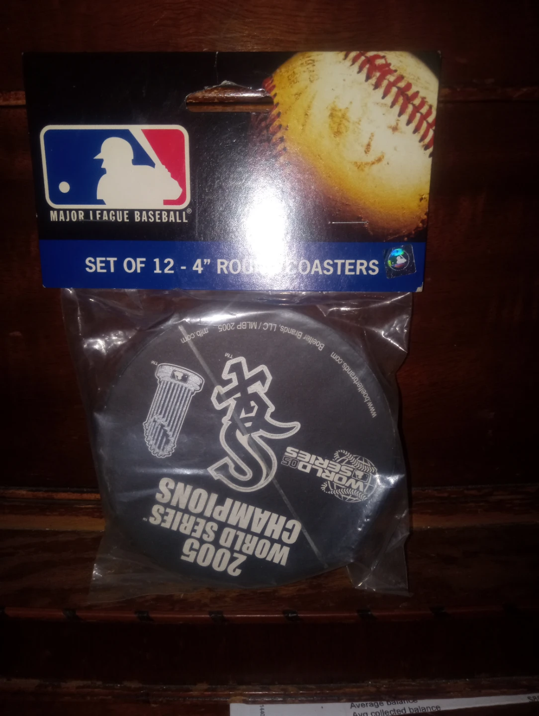 Chicago White Sox 05 World Series Champions Coasters (Set of 12) - photo 2