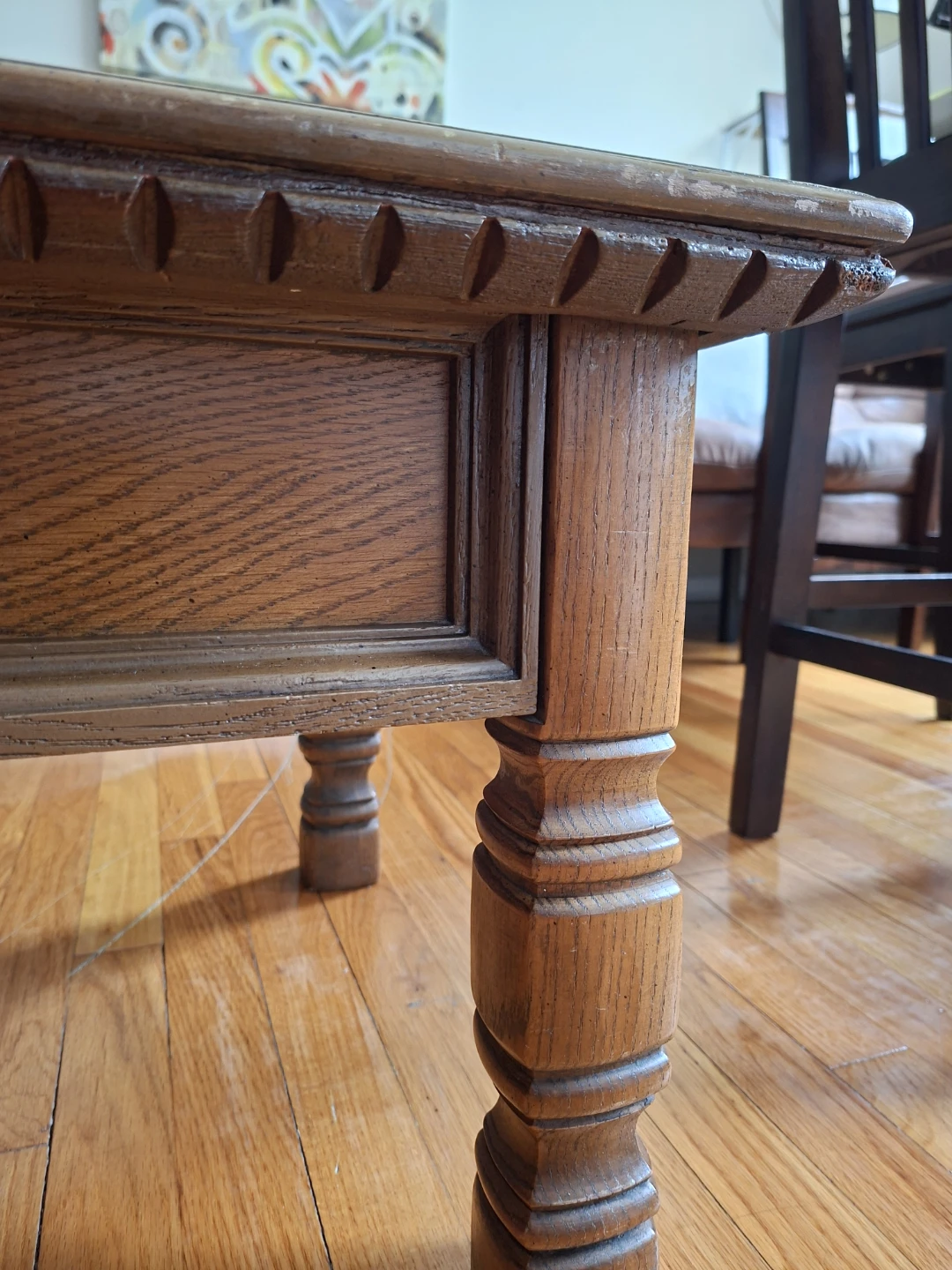 Wooden Coffee Table - photo 2