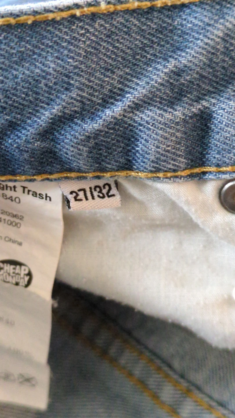 Cheap Monday Omega Light Trash Jeans - photo 5