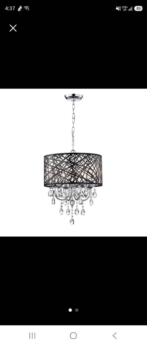 ⚽️Chandelier Drum Pendant Light Fixture
