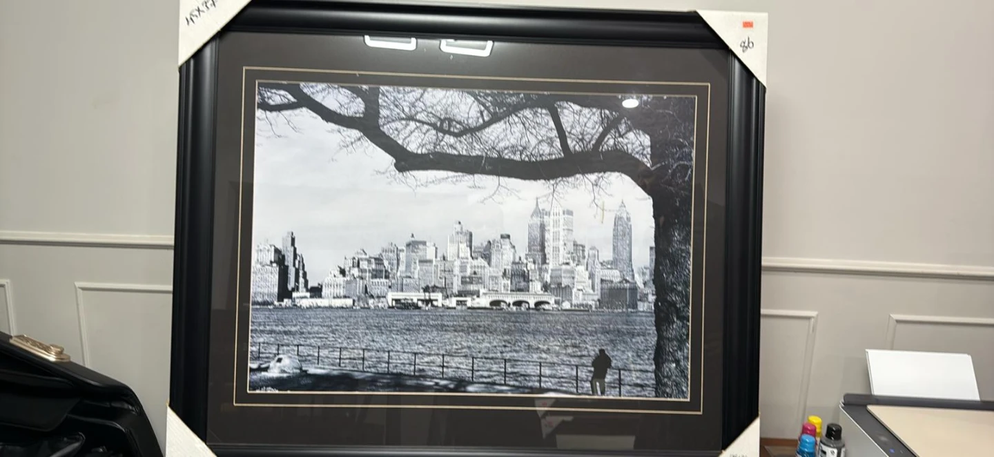 Framed and Matted Art print