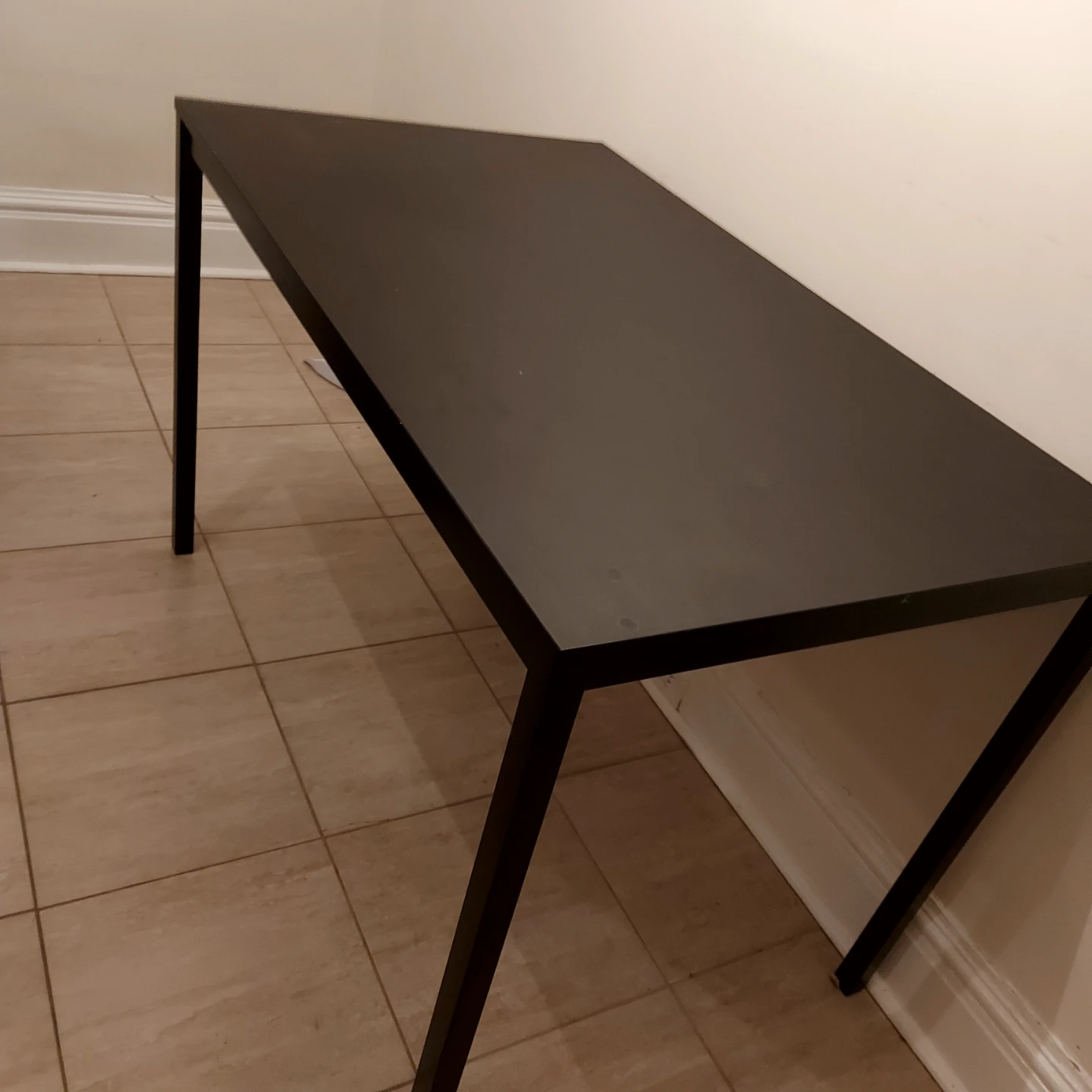 Black IKEA dining table - photo 2
