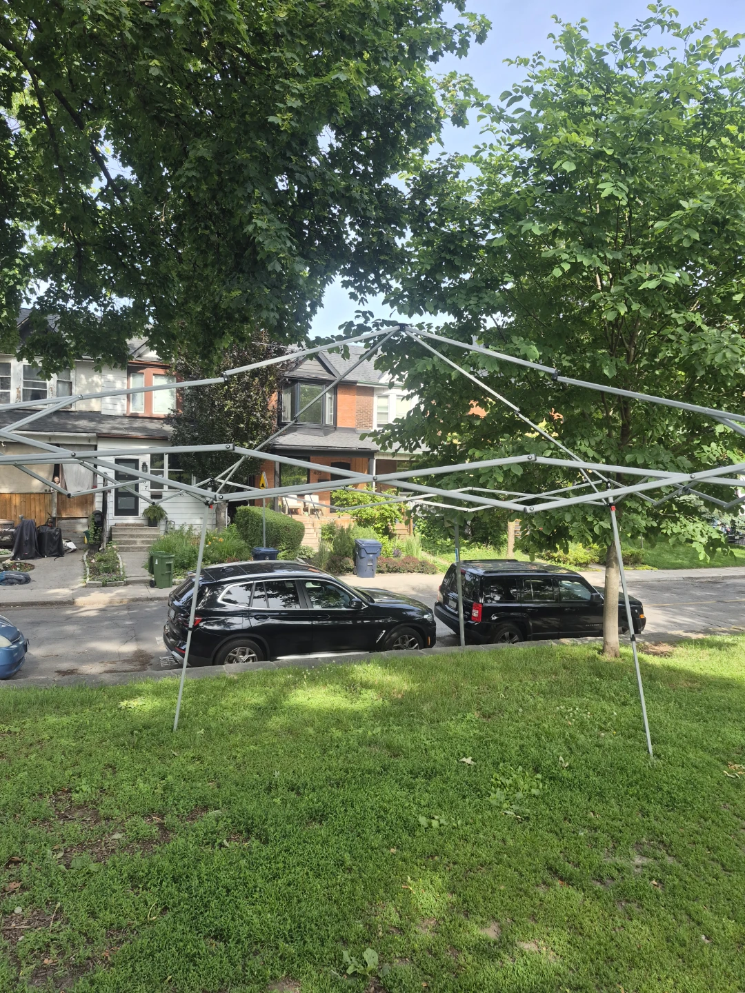 Woods Easy Up Gazebo 12' x 12' missing tarp for roof⚽️ - photo 2