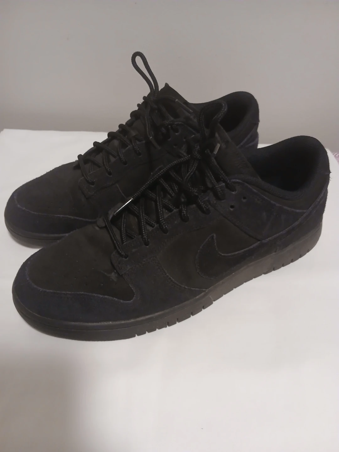 Nike Dunk Low Retro SE Triple Black Men's Size 12 IB6651-001