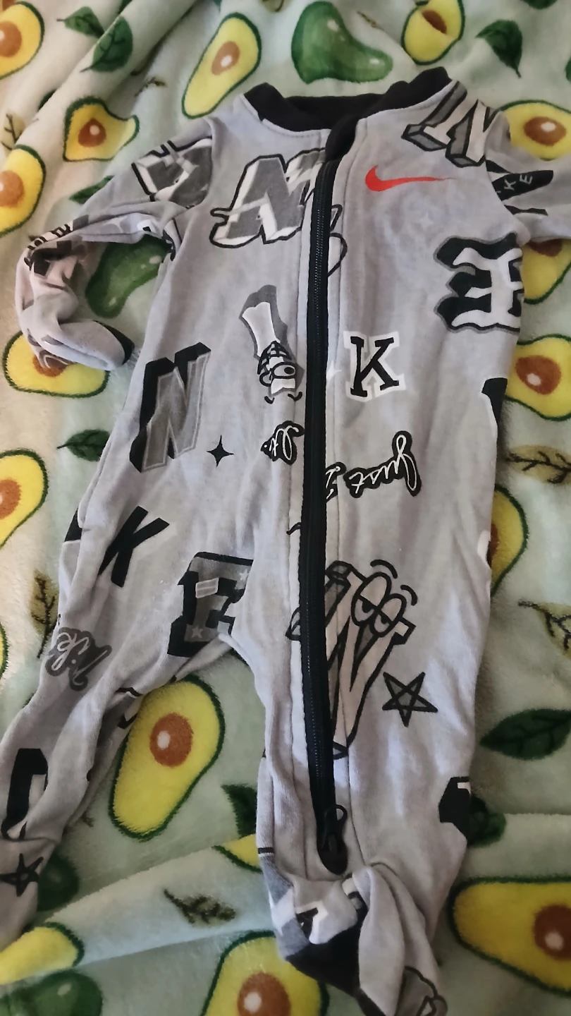 Nike Baby Footed Pajamas