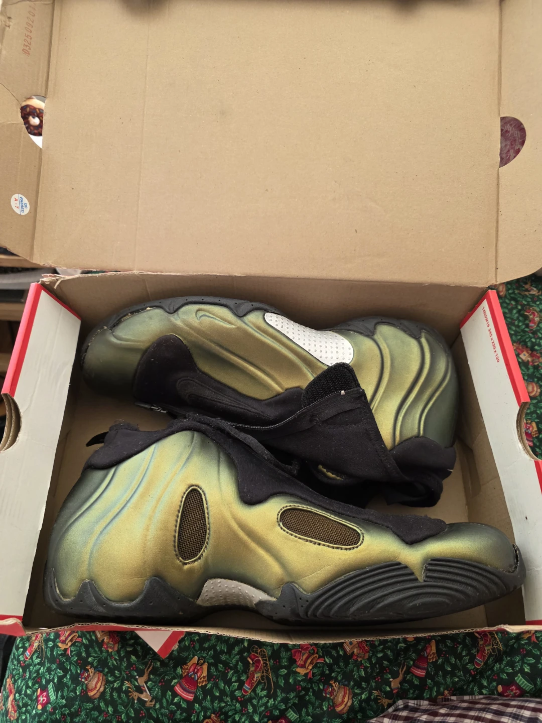 Nike Air flightposite metallic gold size 11.5 US