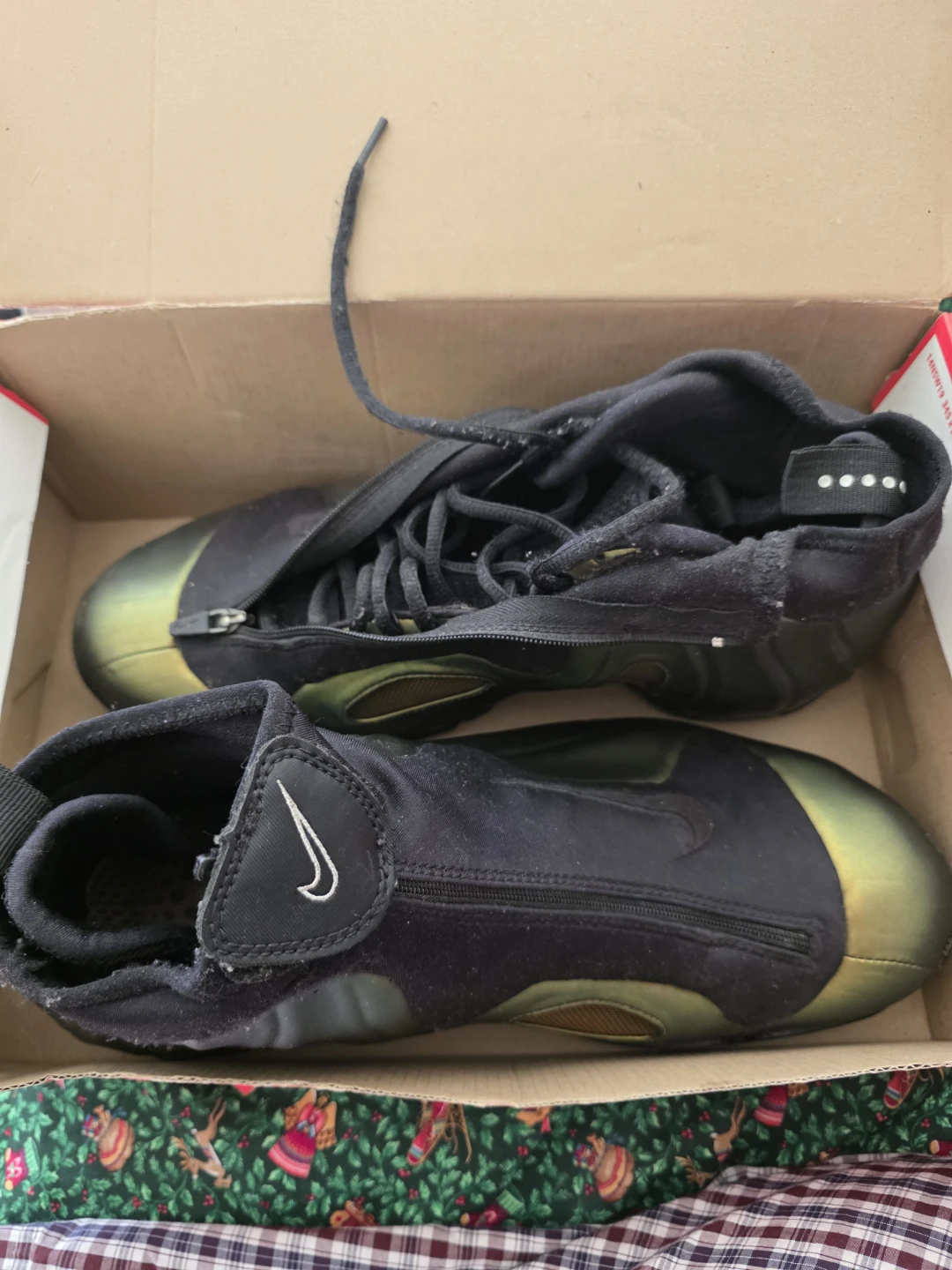 Nike Air flightposite metallic gold size 11.5 US - photo 2