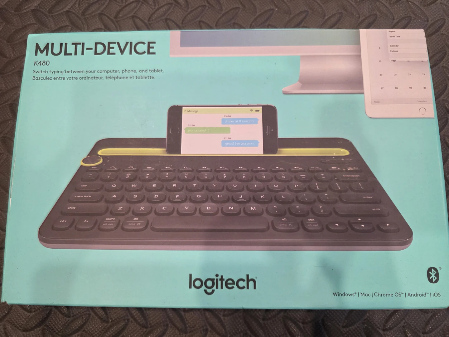Logitech K480 Multi-Device Bluetooth Keyboard