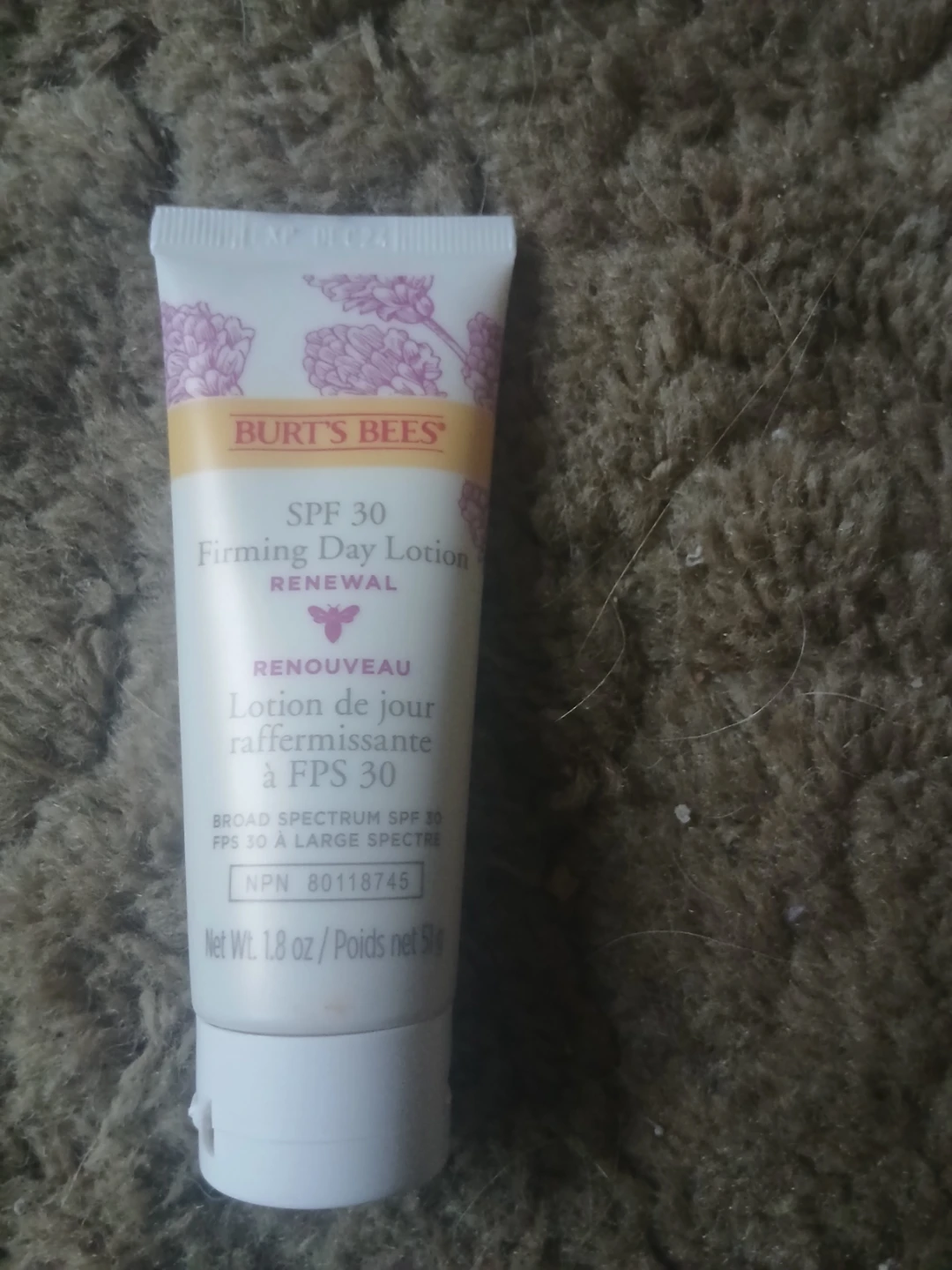 Burt's Bees SPF 30 Firming Day Lotion Renewal 1.8 oz