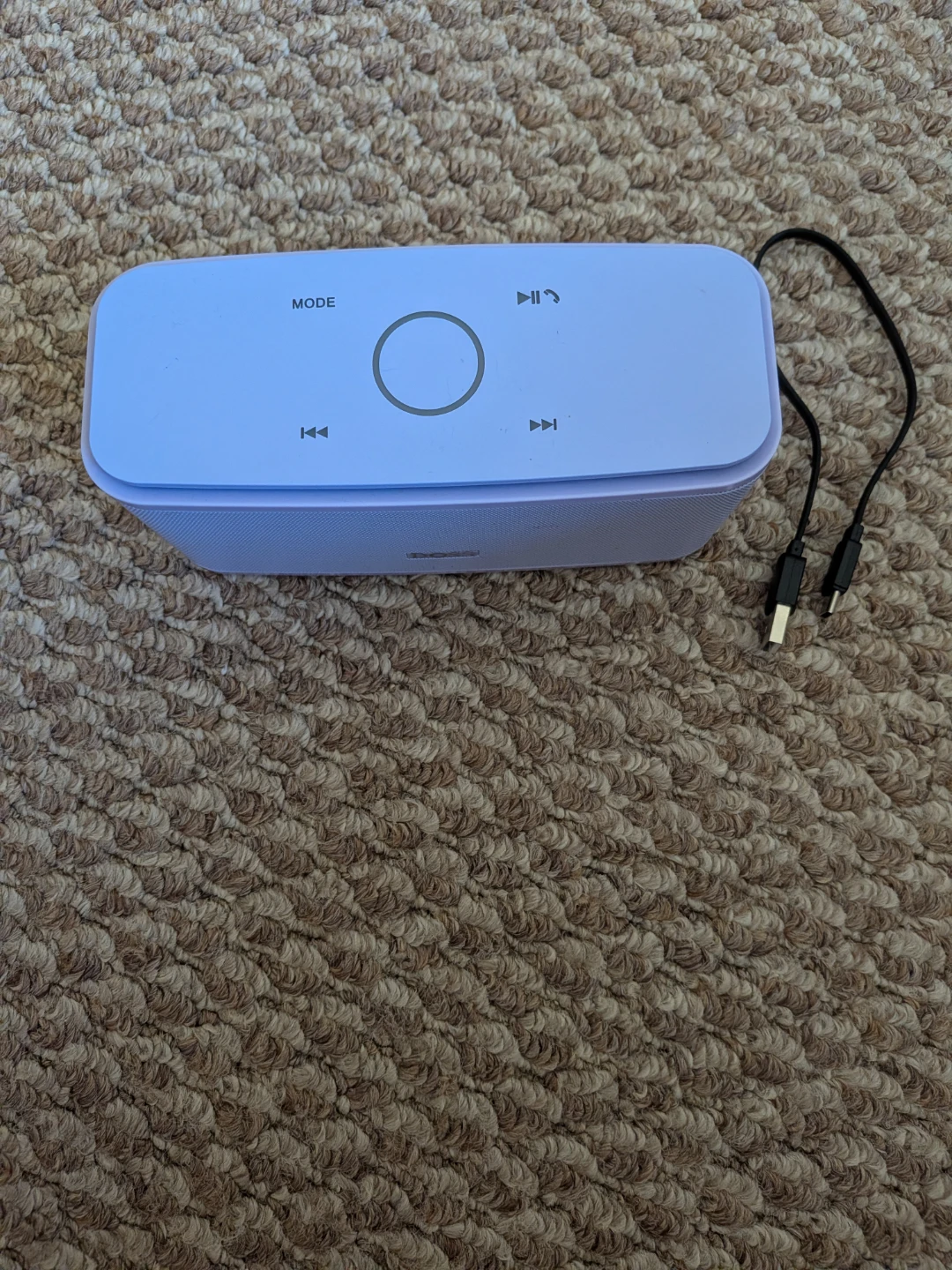 Purple Portable Bluetooth Speaker CASH ONLY AS IS