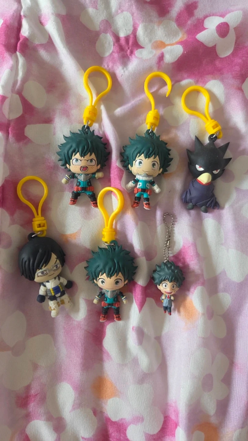 My hero academia keychains ⚽
