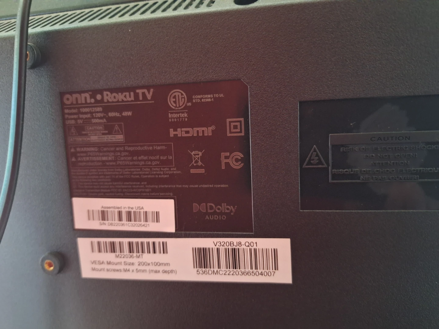 onn. Roku TV 32 inch - photo 4