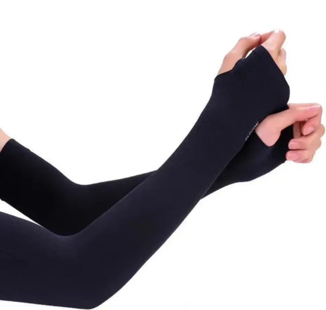 Black Arm Sleeves for Sun Protection