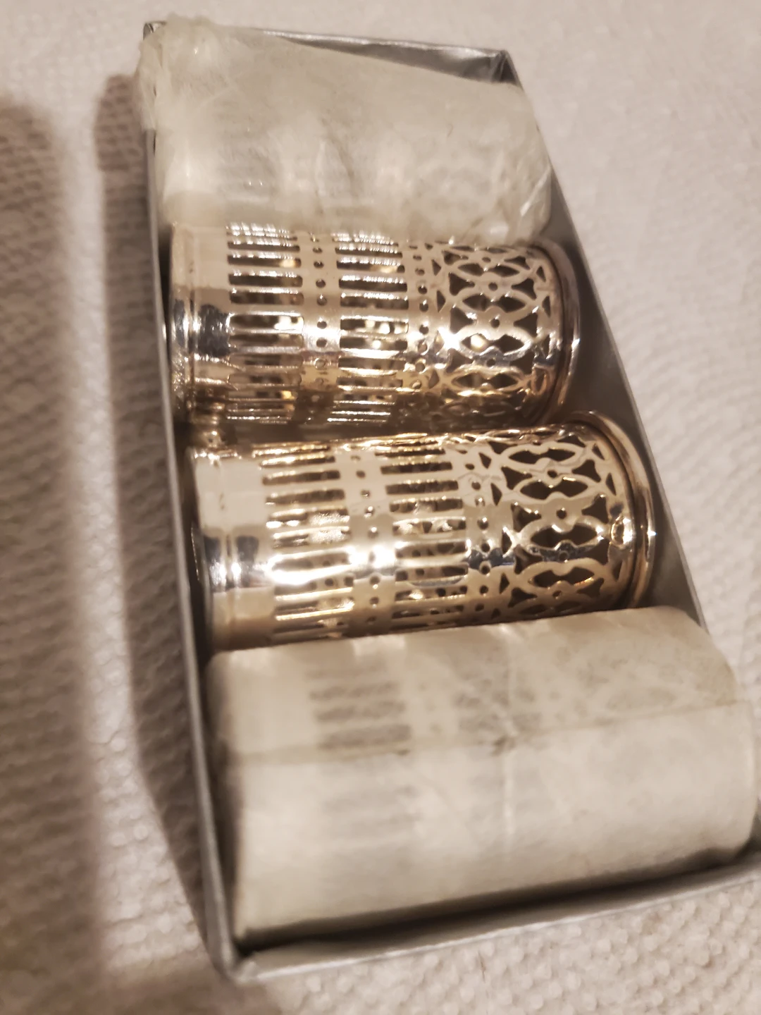 SILVER TONE TOOTHPICK HOLDERS - photo 3
