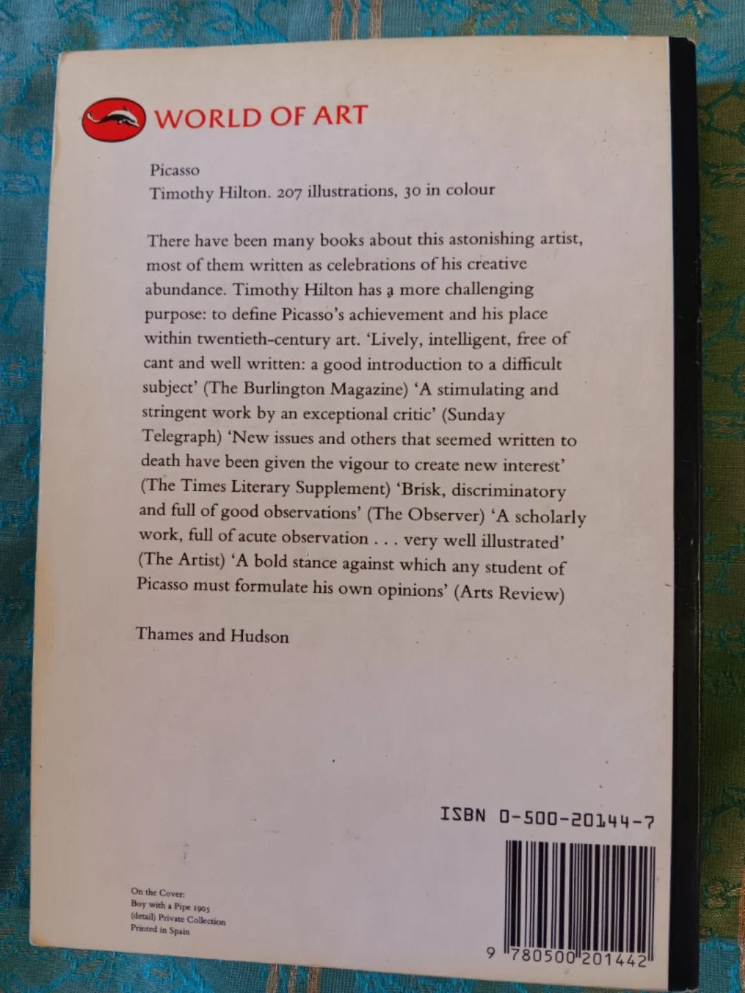 Picasso: World of Art by Timothy Hilton - photo 2