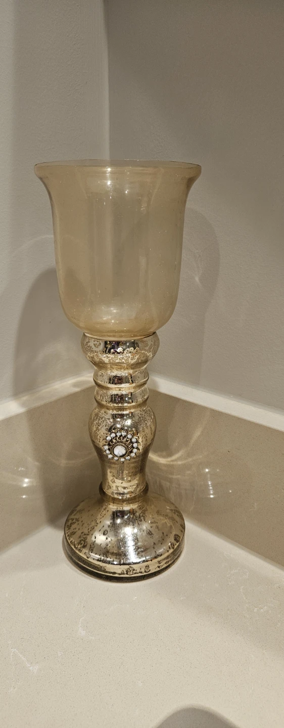 Decorative Glass Candle Holder