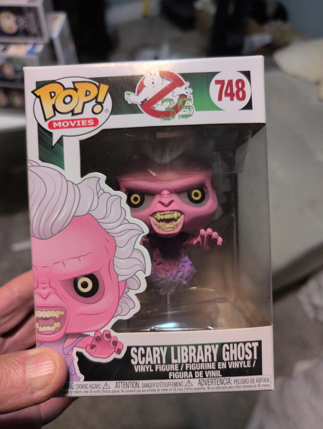 Funko Pop! Movies Ghostbusters Scary Library Ghost #748