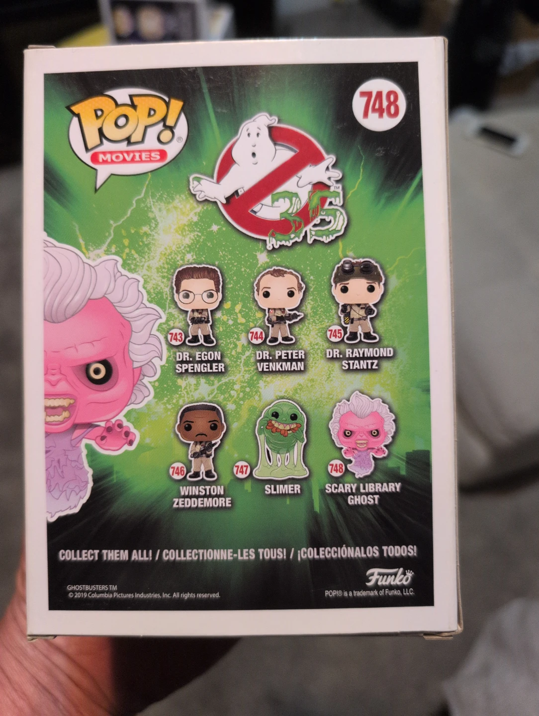 Funko Pop! Movies Ghostbusters Scary Library Ghost #748 - photo 2