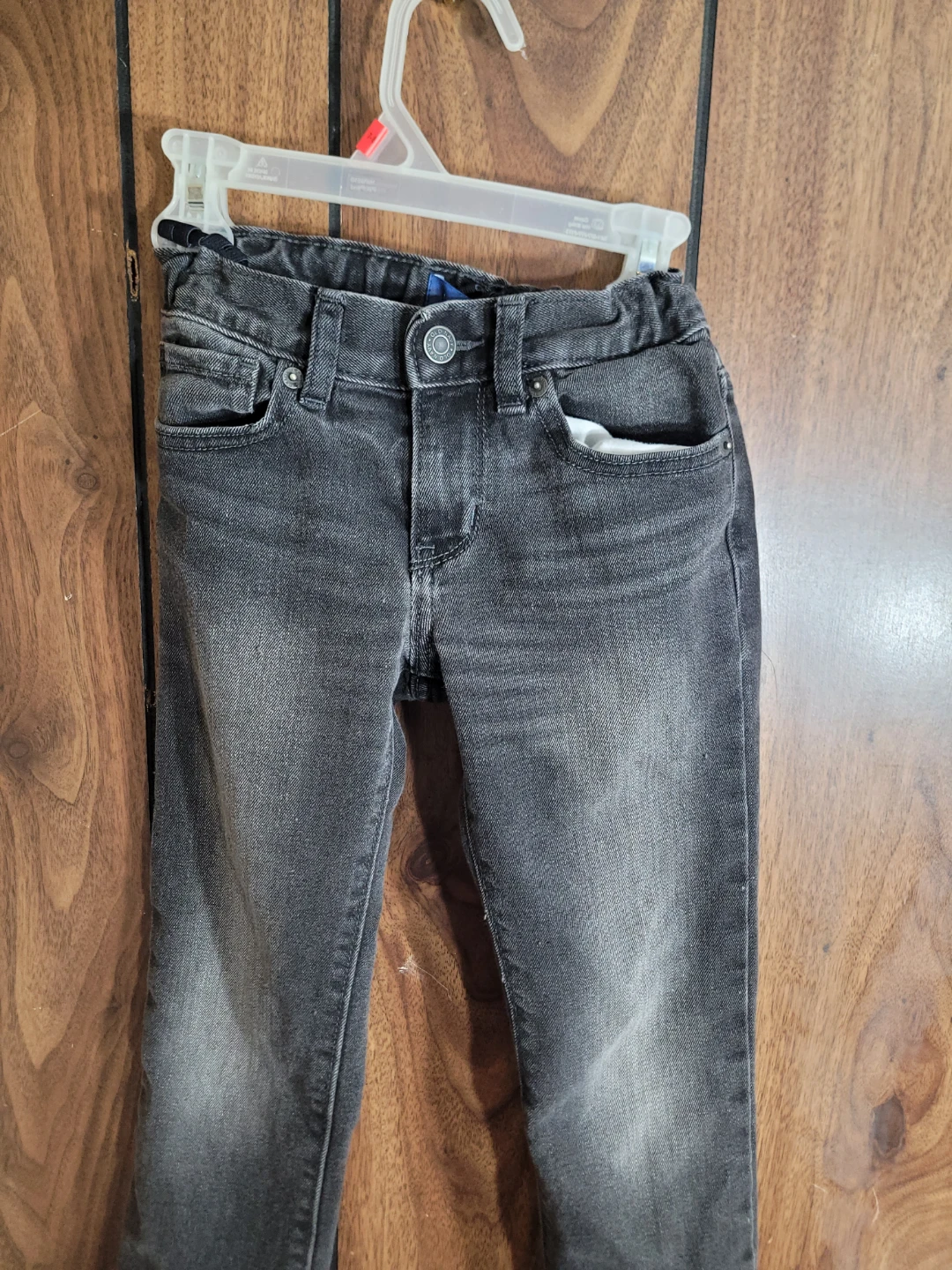 Boys' Black Slim Denim Jeans Size 6 Standard - photo 3