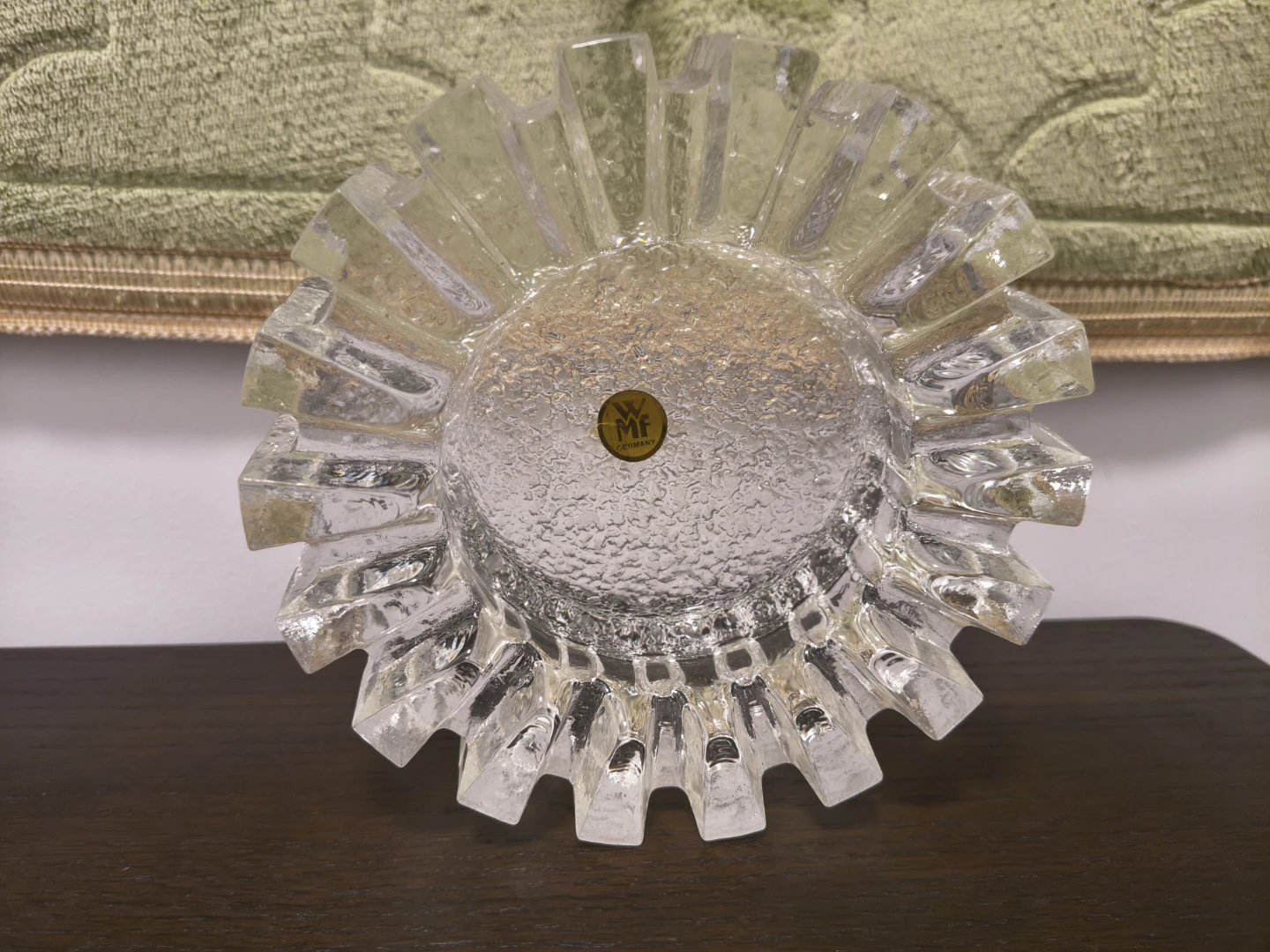 Vintage Crystal Cigar Ashtray by Wilhelm Wagenfeld - photo 4