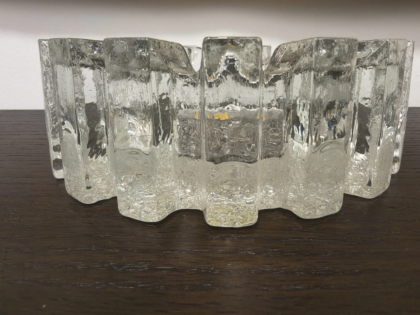 Vintage Crystal Cigar Ashtray by Wilhelm Wagenfeld - photo 5