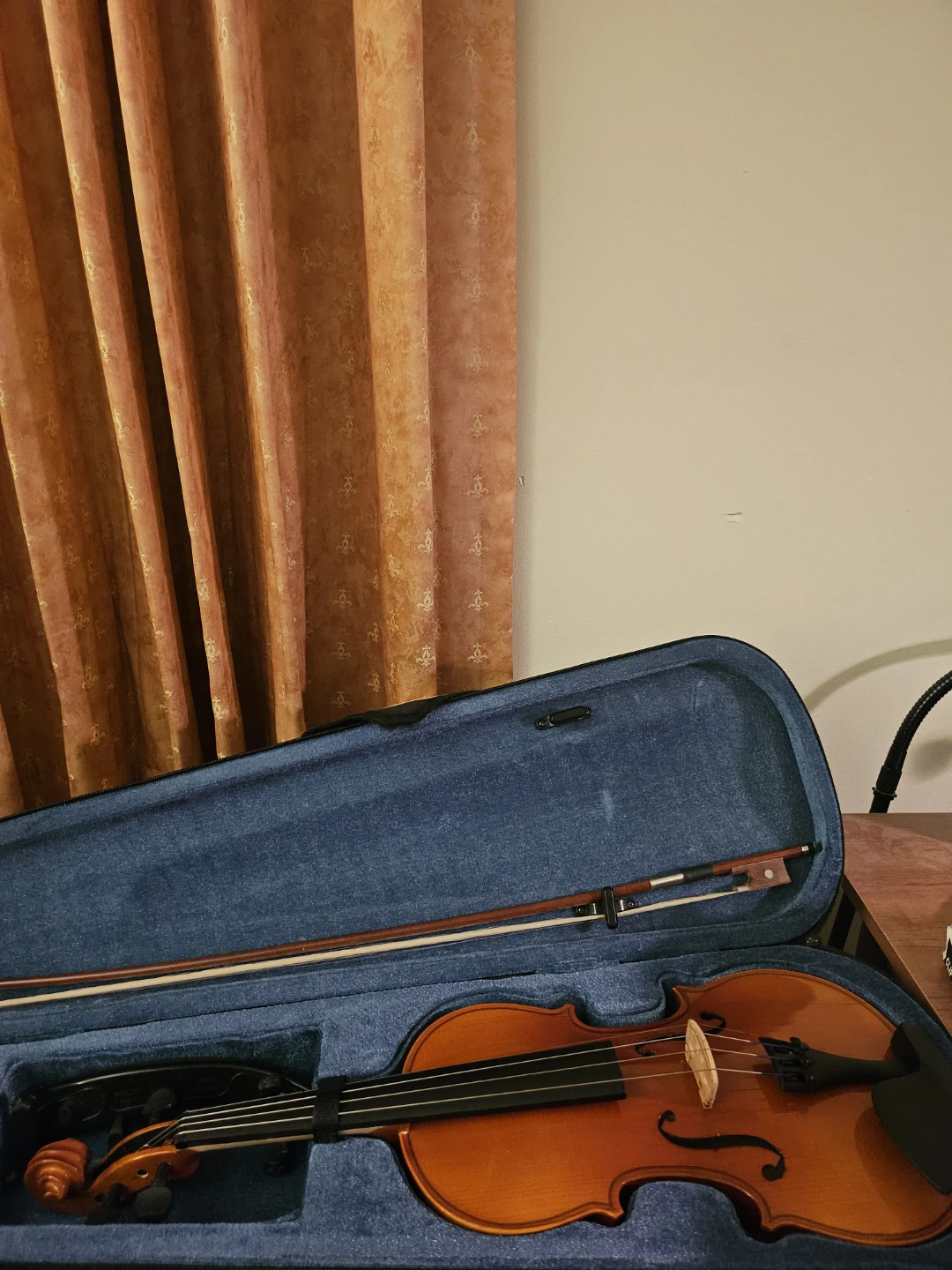 Violin with Case and Bow - photo 3