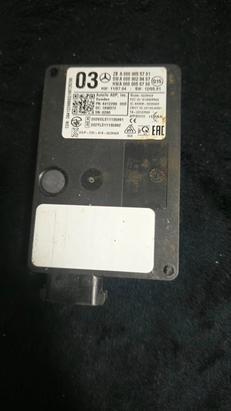 Mercedes-Benz 0009055701 Control Unit